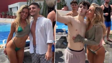 Bonnie Blue Attends Cancun Spring Break: Controversial OnlyFans Star Sparks Online Buzz As Teens Line Up To Take Pictures in Mexico (Watch Video)