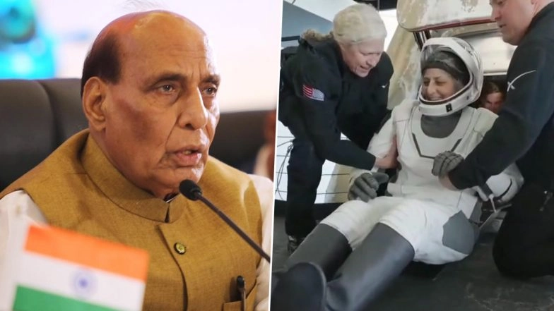 Sunita Williams, Other Astronauts Rewritten History of Human Endurance in Space: Rajnath Singh