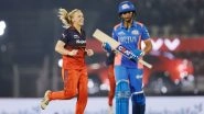 WPL 2025: Royal Challengers Bengaluru&rsquo;s 11-Run Victory Over Mumbai Indians Sends Delhi Capitals to Final