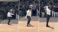 Bengaluru Teacher Dance Viral Videos: This College Lecturer’s Epic Dance Moves in Front of His Students at Global Academy of Technology Win Hearts Online (Watch Instagram Reels)