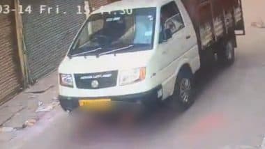 Bhopal: Enraged After Being Splashed With Colour, Pickup Driver Runs Over Youth, Drags Him 200 Meters (Disturbing Video)