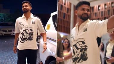 IPL 2025: Shreyas Iyer, Marcus Stoinis Link Up With Punjab Kings Squad (Watch Video)