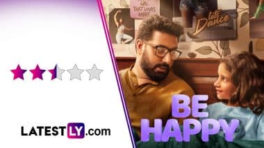 ‘Be Happy’ Movie Review: Abhishek Bachchan and Inayat Verma’s Performances Do the Heavy Lifting in Remo D’Souza’s Wobbly Family Drama (LatestLY Exclusive)