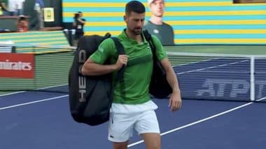 Novak Djokovic Faces Early Exit in Indian Wells 2025, Loses Second Round Match Against ‘Lucky Loser’ Botic van de Zandschulp