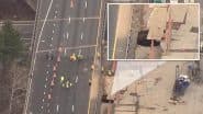 New Jersey: Westbound Traffic Diverted As Massive 15-Foot Sinkhole Opens on I-80 Near Construction Zone in Wharton (See Pics)