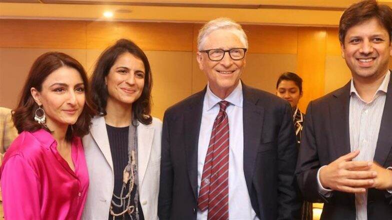 Soha Ali Khan Enjoys an Insightful Encounter With Bill Gates