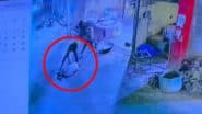 Sudden Death Caught on Camera in Amroha: Elderly Man Suddenly Collapses and Dies While Returning From Namaz in Uttar Pradesh, CCTV Video Surfaces