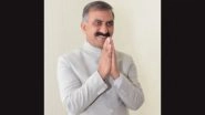 Himachal Pradesh Government Working With Vision To Make State Green Energy, Self-Reliant: CM Sukhvinder Singh Sukhu