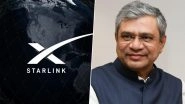 &lsquo;Starlink, Welcome to India&rsquo;: Ashwini Vaishnaw&rsquo;s Message for Elon Musk&rsquo;s Starlink After US Telecom Giant Partners With Jio, Airtel, Says &lsquo;It Will Help Remote Railway Projects&rsquo;