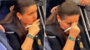 Facepalm, Headshake! Video of Ukraine Ambassador Oksana Markarova’s Stressful Reaction to Volodymyr Zelenskyy-Donald Trump Verbal Spat at White House Goes Viral