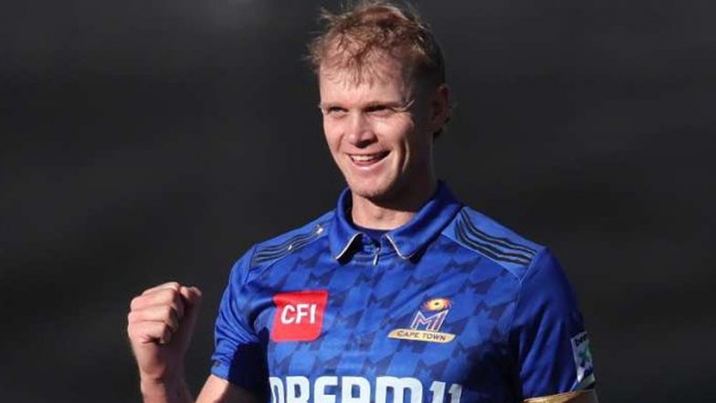 IPL 2025: Mumbai Indians Sign Corbin Bosch As Replacement for ‘Injured’ Lizaad Williams