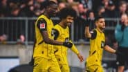 How to Watch Borussia Dortmund vs Lille UEFA Champions League 2024-25 Live Streaming Online? Get Telecast Details of UCL Round of 16 Football Match on TV and Online