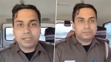 Fake Cop Arrested in Bihar: Man Posing As Inspector Nabbed While Smuggling Liquor to Chhapra From UP, Video Surfaces