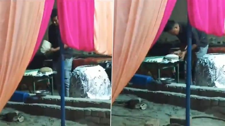 Ghaziabad Shocker: Cook Seen 슬롯사이트Spitting슬롯사이트 on Rotis at Wedding Ceremony in Uttar Pradesh, Arrested After Video Goes Viral