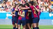 How to Watch Wolfsburg vs Barcelona UEFA Women's Champions League 2024-25 Live Streaming Online? Get Telecast Details of Women's UCL Quarter-Final Football Match on TV and Online