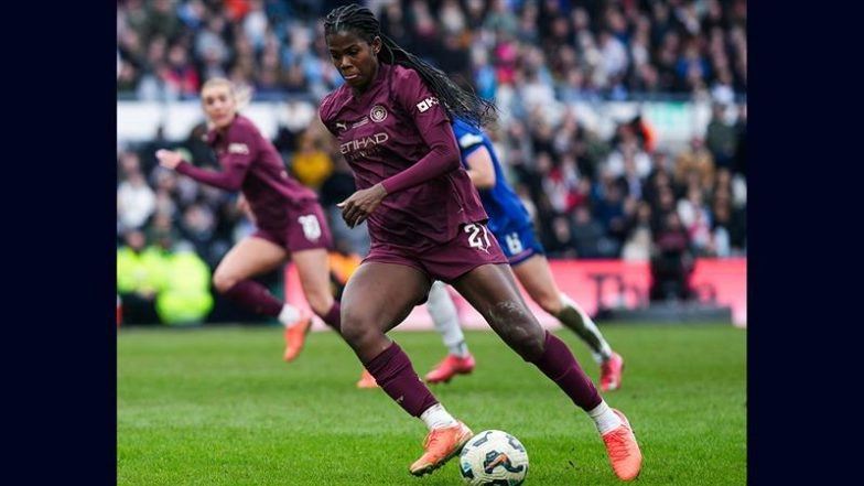 UEFA Women's Champions League 2024–25: Manchester City Star Khadija 'Bunny' Shaw Could Miss Both Legs Against Chelsea in Quarterfinals