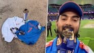 'Slowly Sinking In' KL Rahul Shares Glimpses of His Celebration After Helping India Win ICC Champions Trophy 2025 Title (See Pics)