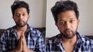 ‘Please Stay Alert’: Marathi Actor Sanket Korlekar’s iPhone 16 Worth INR 1.70 Lakh Snatched by Bikers in Thane; FIR Registered (Watch Video)