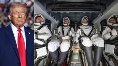 'Promise Made, Promise Kept': White House Credits US President Donald Trump for Safe Return of NASA Astronauts Sunita Williams and Butch Wilmore