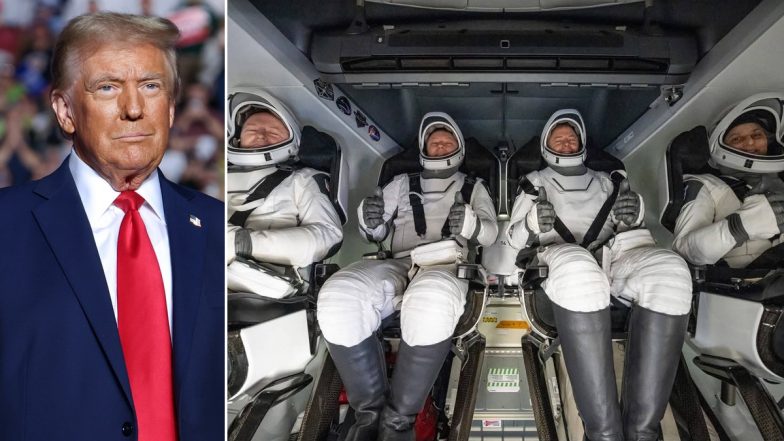 White House Credits Trump for Safe Return of NASA Astronauts