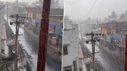 Chennai Rains: Unexpected Showers Soak City, More Rain Likely in Coastal and Southern Tamil Nadu (Watch Videos)