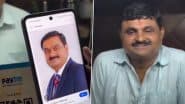 Gautam Adani Lookalike Spotted in Mumbai: Viral Video Shows Indian Business Tycoon's Doppelganger Selling 'Chaat' Near Andheri Railway Station, Grok Reacts