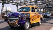 IPL 2025: KKR&rsquo;s Indian Premier League 2024 Trophy Tours Kolkata in Iconic Yellow Ambassador Taxi