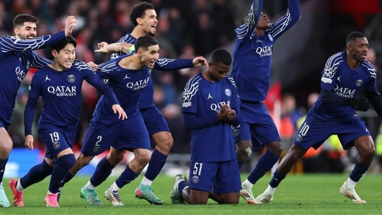 Liverpool 0(1)-1(4) PSG UEFA Champions League 2024-25: Gianluigi Donnarumma Stars As Paris Saint-Germain Knock Reds Out, Advances Into Final Eight