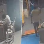 Acid Attack Caught on Camera: 2 Priests Arrested After CCTV Footage of Assault With Accountant Goes Viral in Hyderabad (Watch Videos)