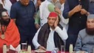 Ramzan 2025: Akhilesh Yadav Attends Iftar Hosted by SP Spokesperson Fakhrul Hasan Chand in Lucknow (Watch Video)