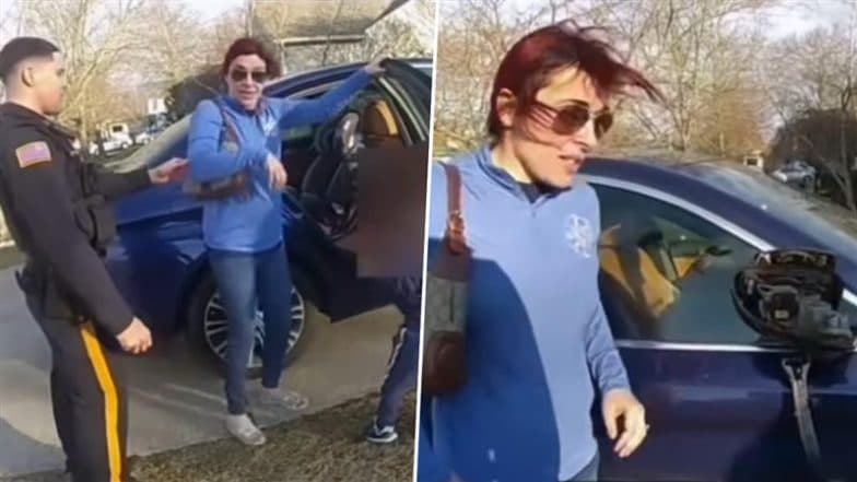 US: Bodycam Footage Shows New Jersey Mayor Gina LaPlaca Staggering While Removing Toddler From Car During DUI Arrest