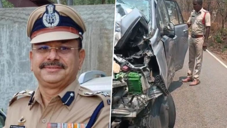 Mumbai DCP Dies in Road Accident: Sudhakar Pathare Killed in Tragic Car Accident in Telangana (See Pics)