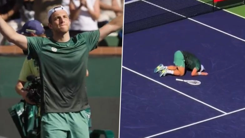 Indian Wells 2025: Top Seed Alexander Zverev Beaten by Tallon Griekspoor in Second Round 