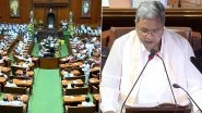 Karnataka Budget: CM Siddaramaiah Says Fiscal Deficit Maintained in 2025&ndash;26, Special Focus on Bengaluru Infrastructure (Watch Video)