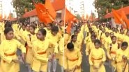 Gudi Padwa 2025: Celebrations Begin in Maharashtra's Nagpur on Occasion of Marathi New Year (Watch Videos)