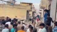 Ghaziabad Wall Collapse: 1 Killed, Another Injured After Wall of Under-Construction Building Falls in Uttar Pradesh (Watch Video)