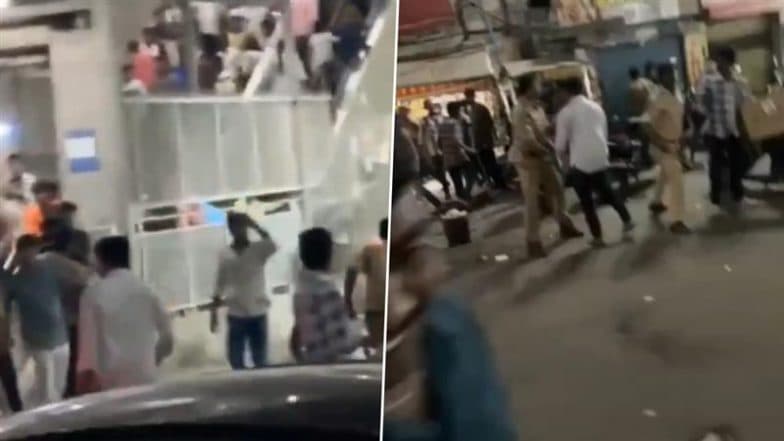 Hyderabad: Police Carry Out Lathi-Charge After Fans Get Uncontrollable While Celebrating India’s ICC Champions Trophy 2025 Win Against New Zealand (Watch Videos)