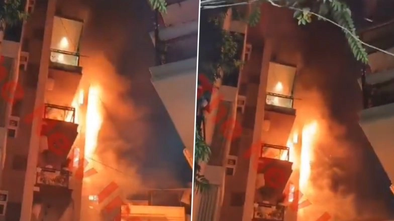 Fire Breaks Out Inside House at East Kailash in Delhi, 3 Rescued