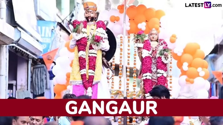 Gangaur 2025 Date: Know Tritiya Tithi, Auspicious Timings, Rituals and Significance To Celebrate the Hindu Festival of Gauri Tritiya