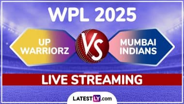 UP Warriorz vs Mumbai Indians WPL 2025 Free Live Streaming Online: Watch TV Telecast of UPW-W vs MI-W Women's Premier League T20 Cricket Match on Star Sports and JioHotstar Online