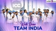 Congratulations Team India Messages and HD Images for WhatsApp DP, Status, Instagram Photos, Facebook Story to Celebrate Indian Cricket Team's ICC Champions Trophy 2025 Title Win