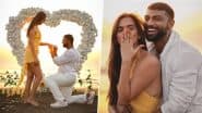 ‘Splitsvilla X5’ Lovebirds Harsh Arora and Rushali Yadav Seal Their Romance As They Get Engaged in a Dreamy Affair (See Pics)