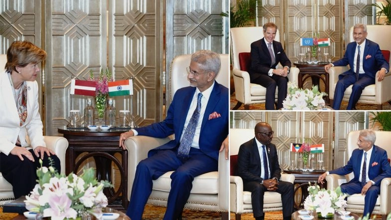 Raisina Dialogue 2025: Jaishankar Holds Key Meetings With World Leaders
