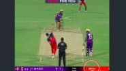 Bizarre! Virat Kohli Shown as Bowler on KKR vs RCB IPL 2025 Live Score Ticker During Josh Hazlewood's Over, Fans React