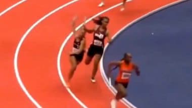 Virginia High School Track Runner Gets Hit With Baton by Opponent During Relay Race, Latter Claims It As ‘Accident’ After Shocking Video Goes Viral