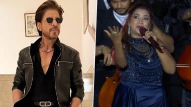 IPL 2025 Opening Ceremony: Bollywood Superstar Shah Rukh Khan Brings His Everlasting Charm To Jam-Packed Eden Gardens, Shreya Ghoshal Weaves Magic With Her Soothing Voice (Watch Video)