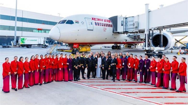 International Women’s Day 2025: Air India Group Operates All-Women Managed Flights to Celebrate Gender Inclusivity