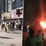 Nagpur Violence: Clashes Between 2 Groups Escalate Into Arson, Vandalism, and Stone-Pelting; Police Fire Tear Gas to Control Situation (Watch Videos)