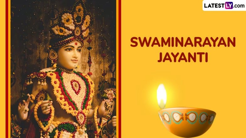 Swaminarayan Jayanti 2025 Date in India: How Is Shree Swaminarayan Jayanti Celebrated? Know Significance and Spiritual Celebrations of the Guru Ghanshyam