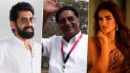 Online Betting Case: Rana Daggubati, Prakash Raj, Nidhi Agarwal Among Celebrities and Influencers Booked by Cyberabad Police for Promoting Online Betting Apps